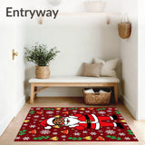 Festive African Heritage Santa Jolly(Red)