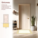 Elegant Greek Key Geometric Motif(Beige)