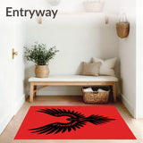 Enchanted Winged Shadow Mystical Night Harvest Festival Accent(Red)