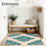 Botanical Leaf Medallion Collection(Beige)