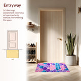 Vibrant Mermaid Scale Aesthetic(Pink)