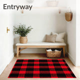 Vintage Tartan featuring Classic Crosshatch Motifs(Red)