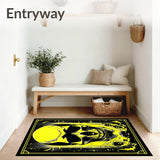 Punk Rock Edgy Skull Motif(Yellow)