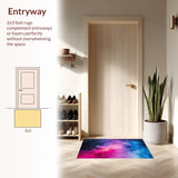 Vibrant Multicolor Modern Artistry(Pink)