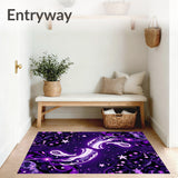 Starry Night Galaxy Cosmic Universe Enchanted Fantasy(Purple)