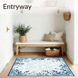 Floral Patterned Area(Gray)