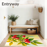 Bountiful Orchard Pathway Semicircular Front Porch Accent(Red)