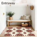 Autumn Harvest Medallion Tapestry Artisan(Beige)