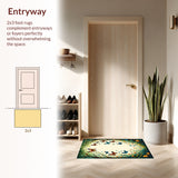 Artful Abstract Nature Composition(Green)