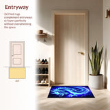 Mystical Creature Abstract(Blue)