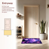 Mystical Fairy Blossom Arrangement(Purple)