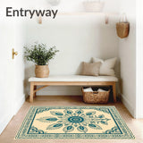 Elegant Peacock Botanical Garden Chrysanthemum Entrance (Beige)