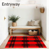 Classic Tartan Check with Heritage Plaid Accents(Red)