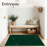 Celestial Constellation Midnight Sky Artistry Ethereal (Green)