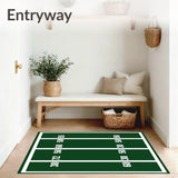 Athletic Field Stripe with Yard Line Markers(Green)