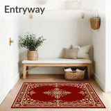 Classic Ornamental Jewel Toned Magnificent(Red)