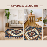 Stylish Modern Patterned Composition(Blue)