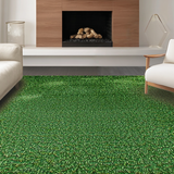 Contemporary Textured Turf Visual(Green)