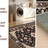 Cozy Vintage Botanical Arrangement(Black)