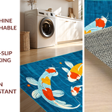 Cheerful Fishy Fantasy Artwork(Blue)