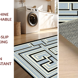 Luxurious Black and Ivory Trellis Style(Beige)