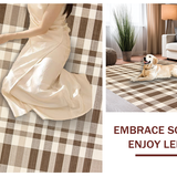 Elegant Minimalist Tartan(Beige)