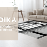 Edgy Modern Symmetrical Lines(Black)