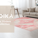 Cozy Textured Linear Accents(Pink)