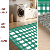 Fresh White Abstract Composition(Green)