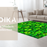 Rustic Earthy Shamrock Motif(Green)