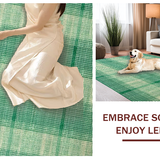 Contemporary Lattice Patterned Delight(Green)