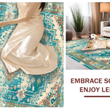 Chic Geometric Aqua Tones(Green)