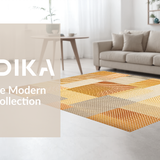 Ultra Soft Area Rug, Non Slip, Stain Resistant, Washable Area Rugs for Living Room, Bedroom, Luxurious Plush Organic Vibes(Beige)