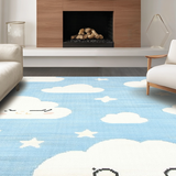 Charming Blue Whimsical Design(Blue)