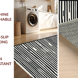 Artistic Zebra Print Aesthetic Charm(Black)