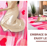 Luxurious Pastel Plush Texture(Pink)