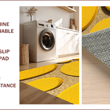 Ultra Soft Area Rug, Non Slip, Stain Resistant, Washable Area Rugs for Living Room, Bedroom, Bright Yellow Non-Shedding Entryway Accent Rug(Yellow)