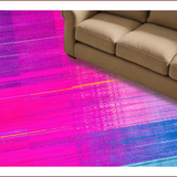 Whimsical Shaggy Rainbow Tones(Pink)