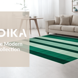 Chic Striped Coastal Vibe(Green)