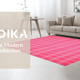 Charming Pastel Checkered Texture(Pink)