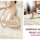 Contemporary Neutral Geometric Elegance(Beige)