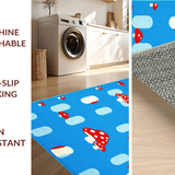 Delightful Fun Shroom Motif(Blue)