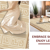 Rustic Earth Toned Ogee Design(Beige)