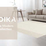 Ultra Soft Area Rug, Non Slip, Stain Resistant, Washable Area Rugs for Living Room, Bedroom, Chic Earthy Neutral Statement Piece(Beige)