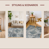 Elegant Vintage Tiled Arrangement(Gray)