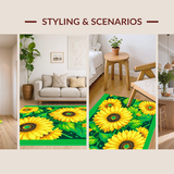 Lively Yellow Petal Design(Yellow)