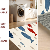 Vibrant Marine Life Visuals(Beige)