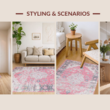Stylish Minimalist Pink Geometrics(Pink)
