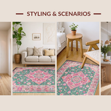 Earthy Geometric Symphony(Green)