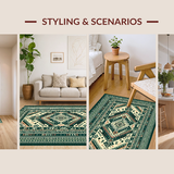 Elegant Neutral Geometric Layout(Green)